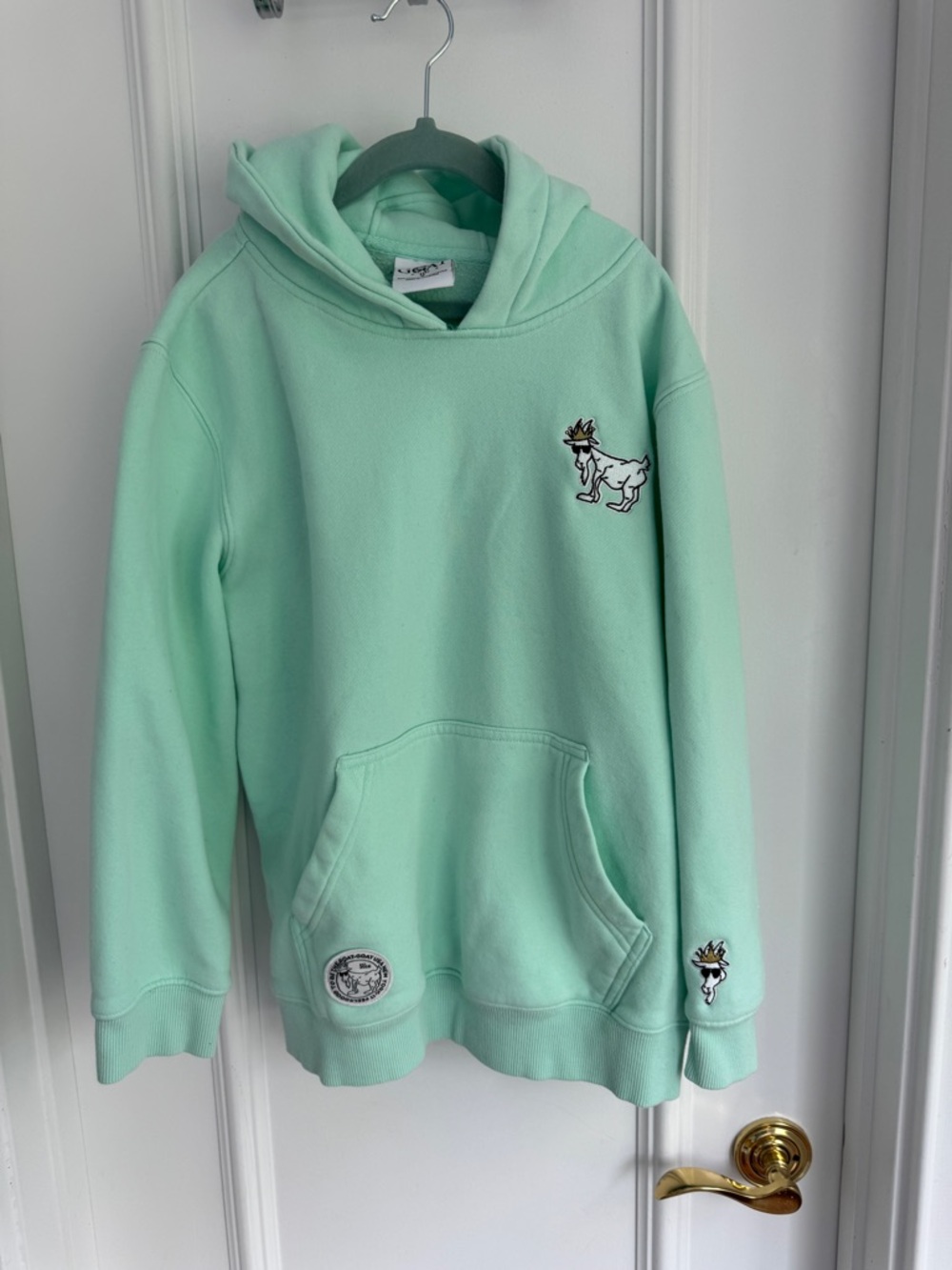 GOAT USA WG GOAT HOODED SWEATSHIRT - YOUTH X-Large - Picture 1 of 3